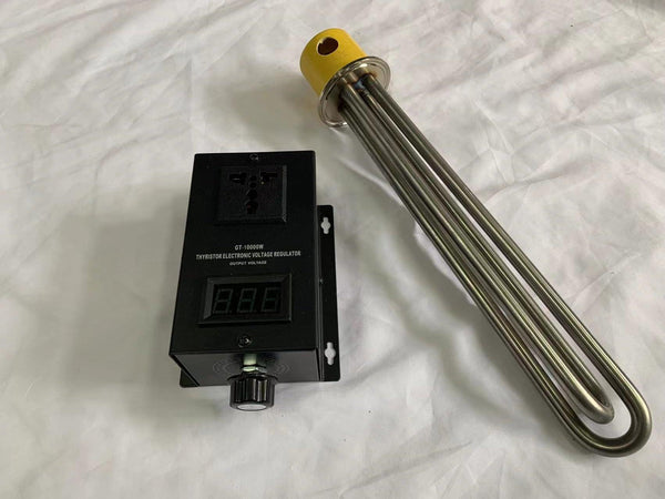 8 Gallons 3 inch 4 Plate Stainless Flute Column Still - OakStills