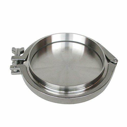 Tri Clamp End Cap Kit with Clamp, Ferrule and Silicone Gasket - OakStills